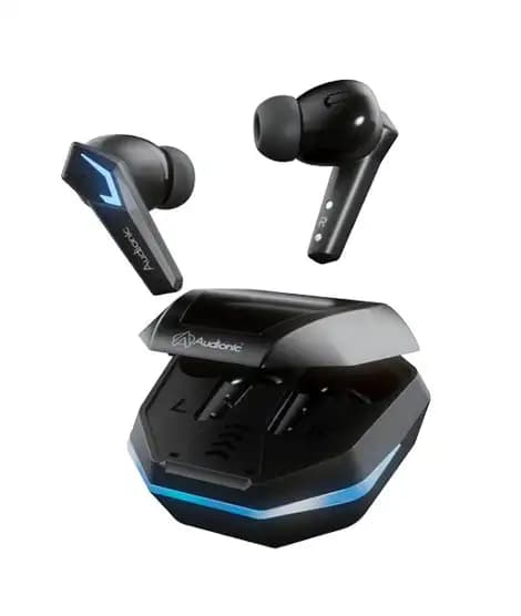 Audionic Battlebuds Lite Gaming Earbuds-Jet Black