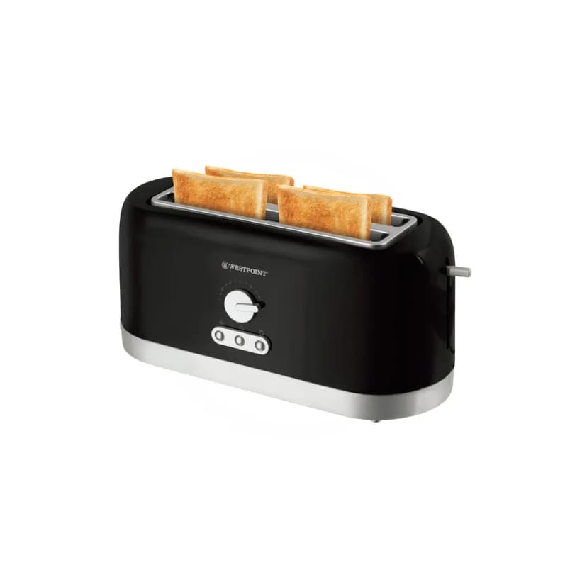 Westpoint WF-2528 Toast to your taste every time 4 slice, Automatic wide slots centering 1400W