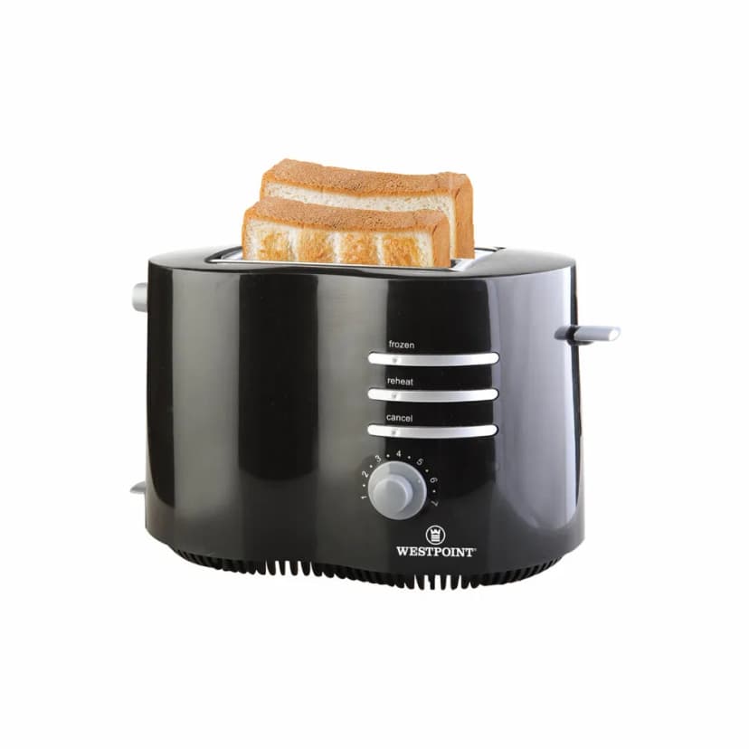 Westpoint WF-2542 Toast to your taste every time 2 slice, Automatic wide slots centering 860W