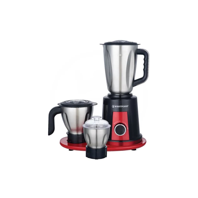 Westpoint WF-367 3 in 1 Blender, and grinder unbreakable polycarbonate jar/bowl fully high Speed, energy efficient pure copper 800w