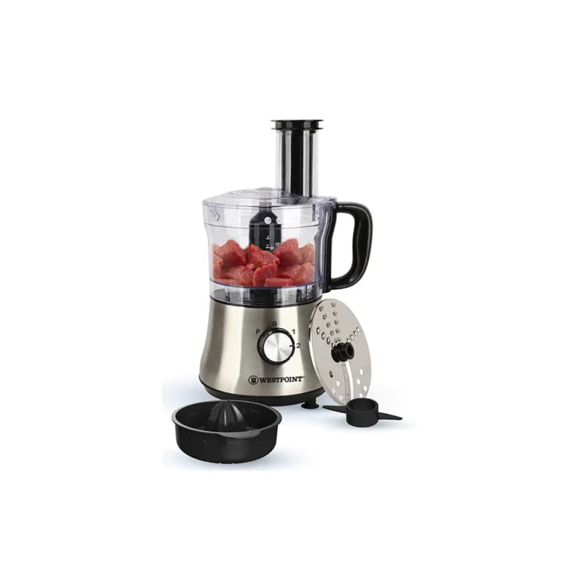 Westpoint WF-495 Kitchen Robot Powerful Silent Running Motor High-Grade Stainless Steel Blades 500 Watt
