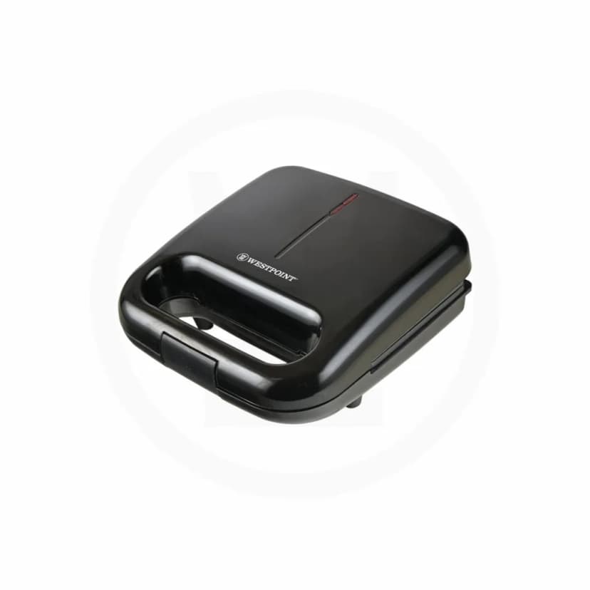 Westpoint WF-694 Power Ready indicator light, 2 Slice, Non-Stick Coated cooking plate, Cool touch Housing and Hanle Stand 800W