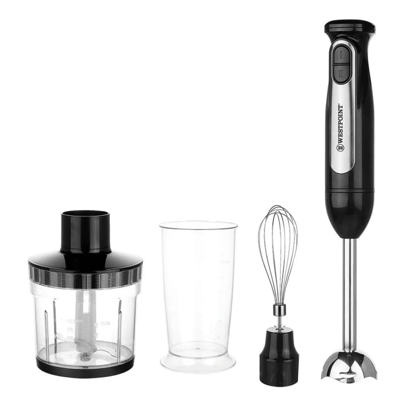 Westpoint WF-9216 Hand blender, Stainless Steel rod along with beater (New design)
