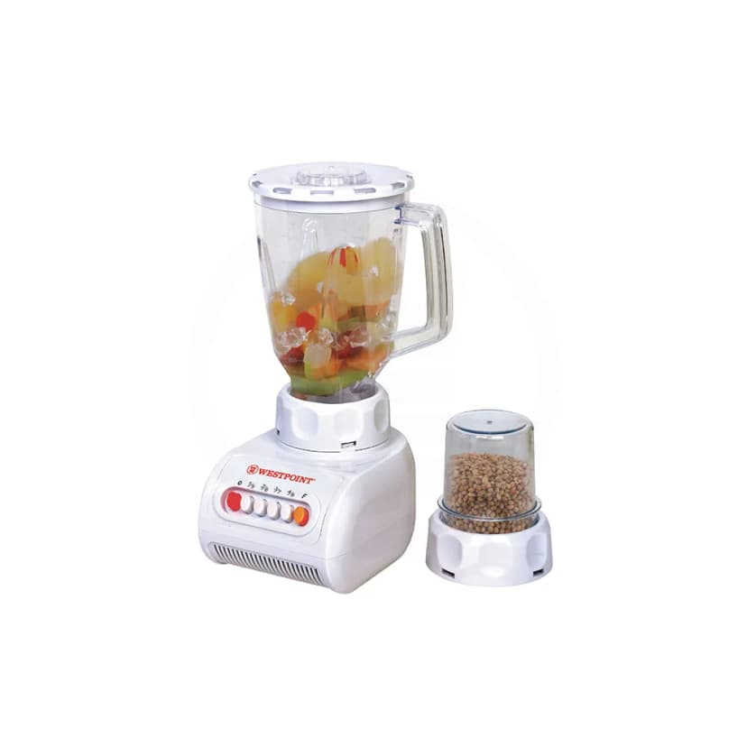 Westpoint WF-929 2 in 1 Blender, and grinder unbreakable polycarbonate jar/bowl fully high Speed, energy efficient pure copper 350w