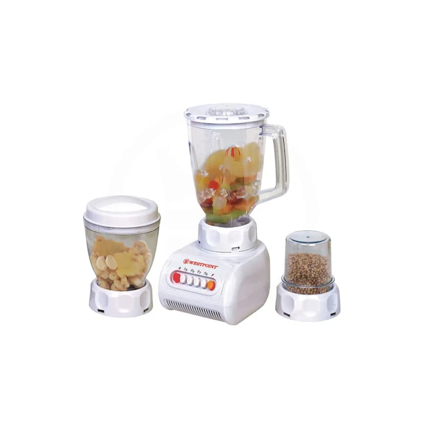 Westpoint WF-949 3 in 1 Blender, and grinder unbreakable polycarbonate jar/bowl fully high Speed, energy efficient pure copper 350w