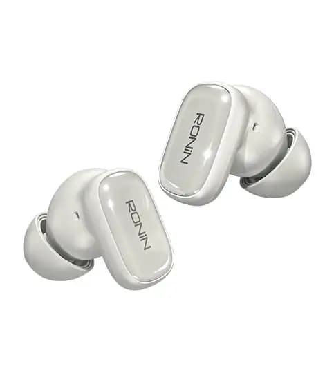 Ronin Mist Pro ENC Wireless Earbuds (R-7125)-White