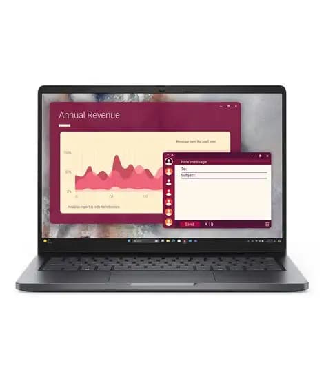 Dell Pro 14 14" Core Ultra 7 255U 16GB DDR5 512GB SSD Laptop Magnetite (PC14250)