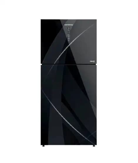 Kenwood Smart Inverter Freezer On Top Refrigerator 13 Cu Ft Black - (KRF-24557)
