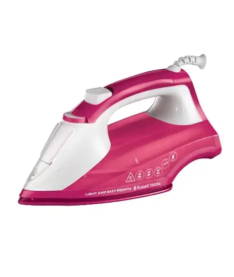Russell Hobbs Light & Easy Steam Iron - Brights Berry (26480-56)