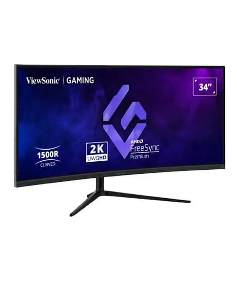 ViewSonic 34 Inch UWQHD 180Hz Curved Gaming Monitor (VX3418C-2K)