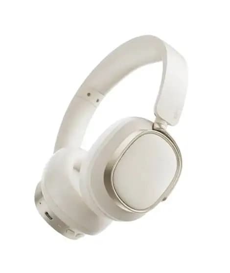 Edifier Wireless Noise Cancelling Over Ear Headphone (ES850NB)-Ivory