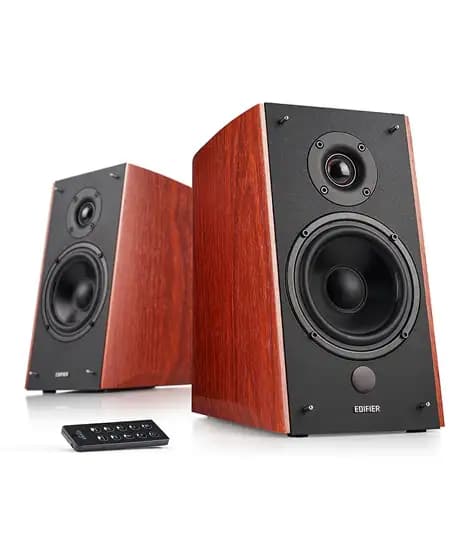 Edifier R2000DB Bookshelf Bluetooth Speakers Brown