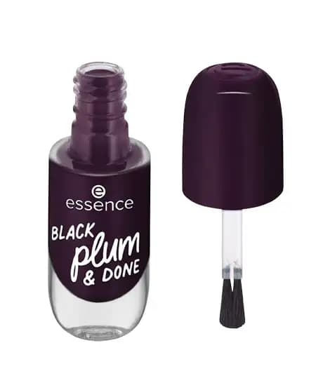 Essence Gel Nail Polish - 86 Black Plum & Done