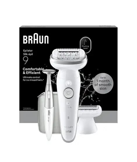 Braun Silk Epil 9 Wet & Dry Epilator For Women - (SE9241)