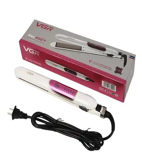 VGR Professional Hair Straightener Curler (V-509)