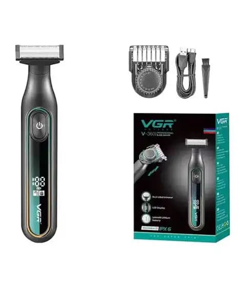 VGR One Blade Waterproof Hair Clipper (V-360)