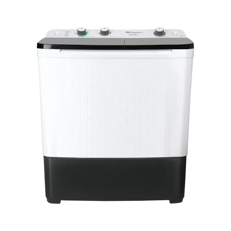 Dawlance - Washing Machine Semi Auto Twin Tub Top Load 7KG - DW 7500 C Clear LID
