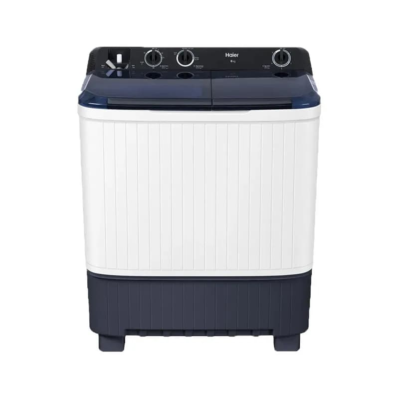 Haier - Washing Machine Semi Auto Twin Tub Top Load 10KG - HTW 100-1217W