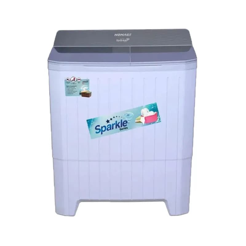 Homage - Washing Machine Semi Auto Twin Tub Top Load 11KG - HW-49112 GD