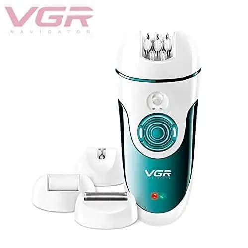 VGR Cordless Professional 4 in 1 Women Epilator & Shaver - (V-700)