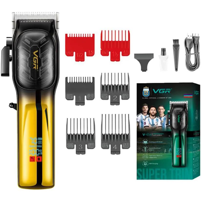 VGR Cordless Hair Clipper For Men - (V-654)