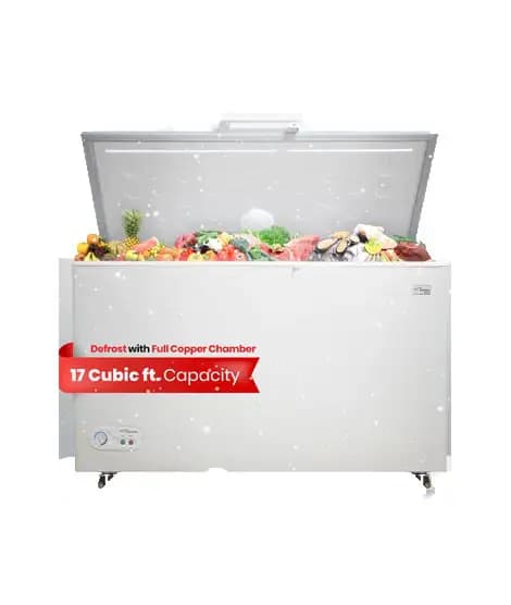 Gaba National Single Door Deep Freezer 17 Cu Ft (GND-17000-17-S)