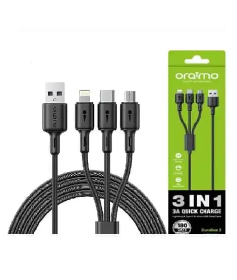 Oraimo 3 In 1 Cable (OCD-X93)