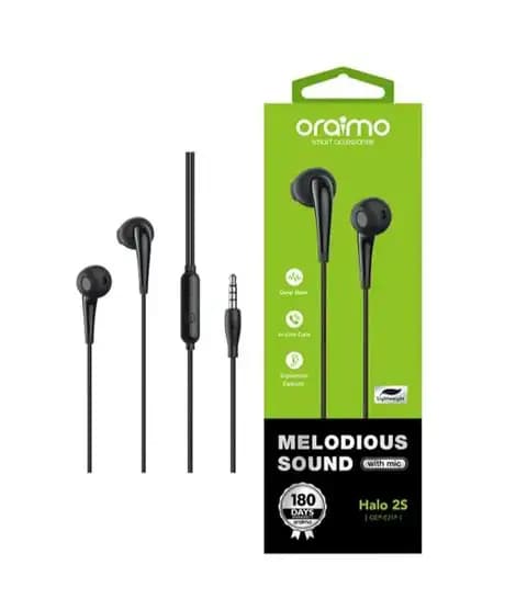 Oraimo Halo 2S Wired Earphone (OEP-E21P)