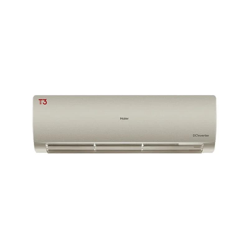 Haier - Air Conditioner 1.5 Ton Super T3 Pro Inverter Heat & Cool with Wi-Fi Golden Color- HSU-19HFS(G)