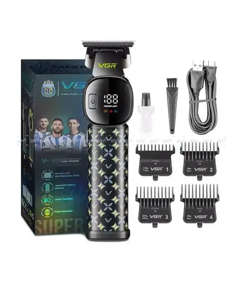 VGR LED Display Hair Trimmer (V-185)