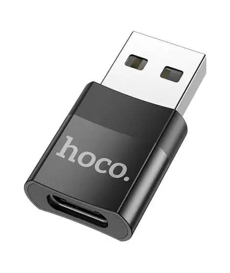 Hoco USB Male to Type-C Female Adapter (UA17)