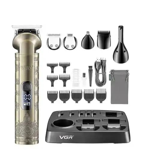 VGR 6 In 1 Professional Grooming Kit - (V-109)
