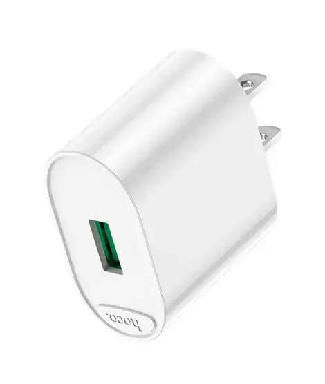 Hoco Fighter Single Port QC3.0 Wall Charger US (C109)