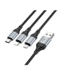 Hoco Fresh 3-In-1 Charging Wire (X102)