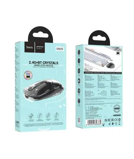 Hoco Mysterious Dual-Mode Silent Wireless Mouse (GM29)