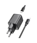 Hoco 20W PD N40 Mighty Wall Charger With PD Cable Set