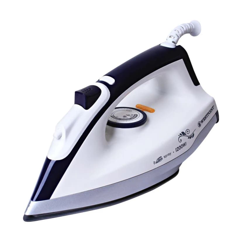 Westpoint WF-2432 Dry Iron With Spray1200w Stable Heel Rest