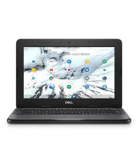 Dell 3100 11.6 Inch Intel Celeron N4020 4GB Ram 32GB 2 In 1 Touch Chromebook-Used