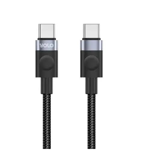 Yolo Flow Type-C to Type-C Fast Charging Cable (Y-079)