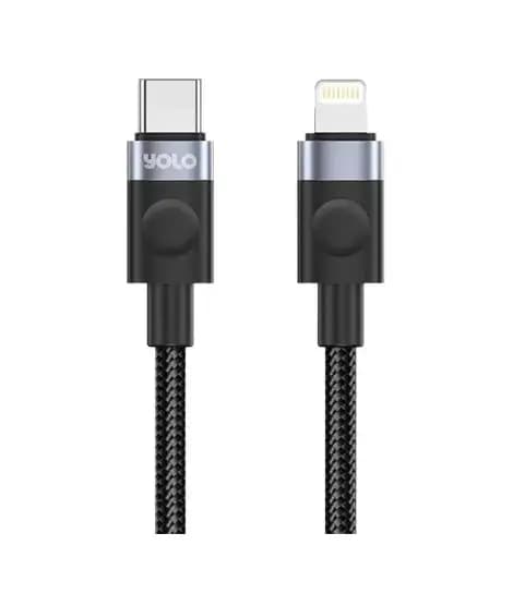 Yolo Flow Type-C to Lightning Fast Charging Cable (Y-080)