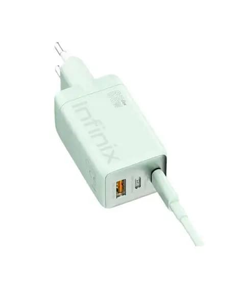 Infinix 68W Gan Charger With Type-C Cable (XDC95)