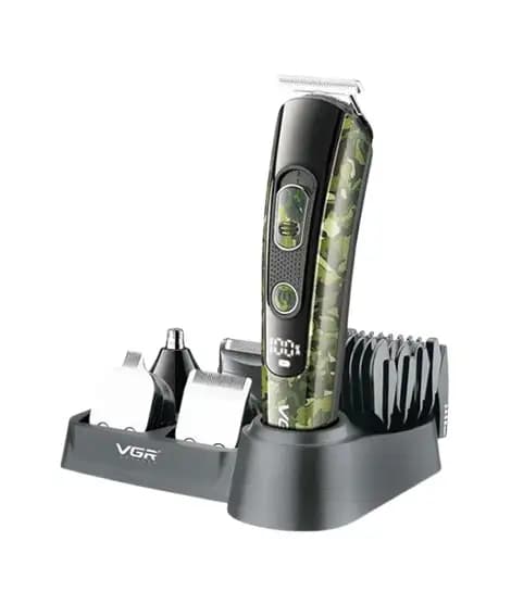 VGR Professional 5 in 1 Hair Clipper Trimmer Grooming Kit (V-102)