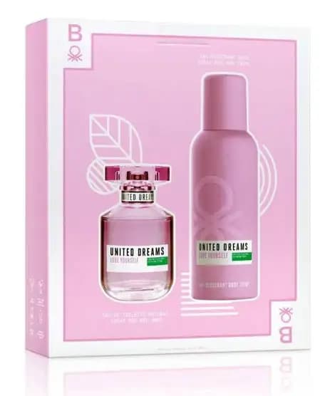 Benetton Love Yourself Edt 80ml + Deo-150ml
