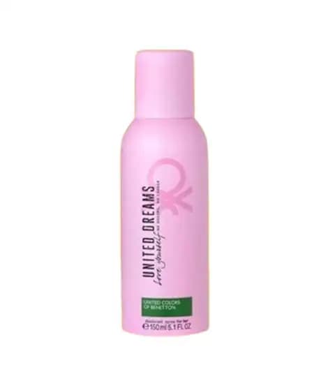Benetton Love Your Self Deodorant Spray For Women 150ml