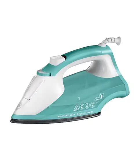 Russell Hobbs Light & Easy Steam Iron - Aqua (26470-56)