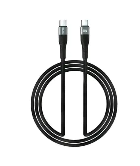 Rofee 60W C Type to C Aluminum Alloy Smart & Fast Data Cable 1.2M (502-C)