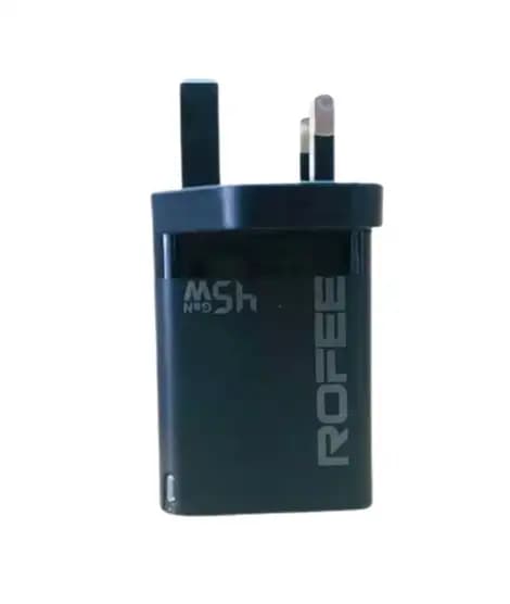 Rofee 45W Dual Port Smart and Fast Wall Charger (RG-145)