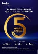 Haier AC 1 Ton Inverter 13LF | Free Installation by Haier