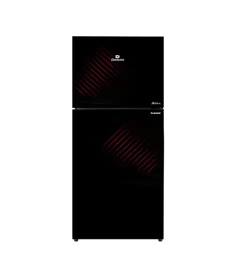 DAWLANCE Acce Pro Glass Door Inverter Freezer-on-top Refrigerator (9173-WB)