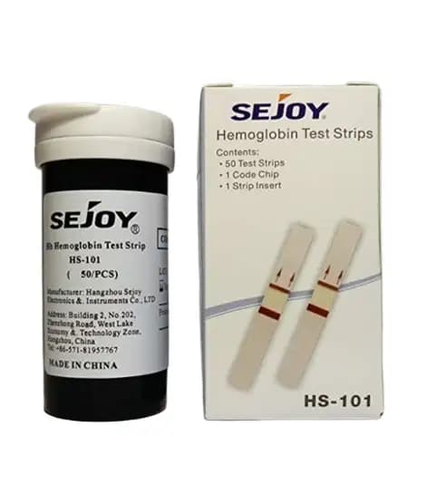 Certeza Strips For HemoGet Hemoglobin Meter 50 Strips (HS 101)